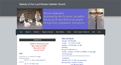 Desktop Screenshot of nativitymonroe.org